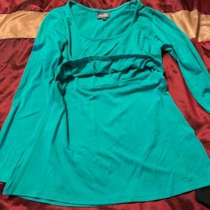 Milk nursing wear breastfeeding shirt